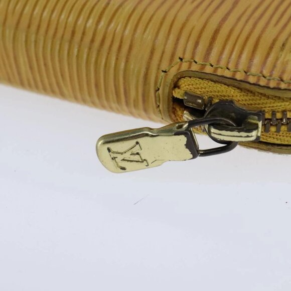 LOUIS VUITTON Epi Agenda Geode Travel Case Yellow M63879 LV Auth 107914 - Picture 15 of 16